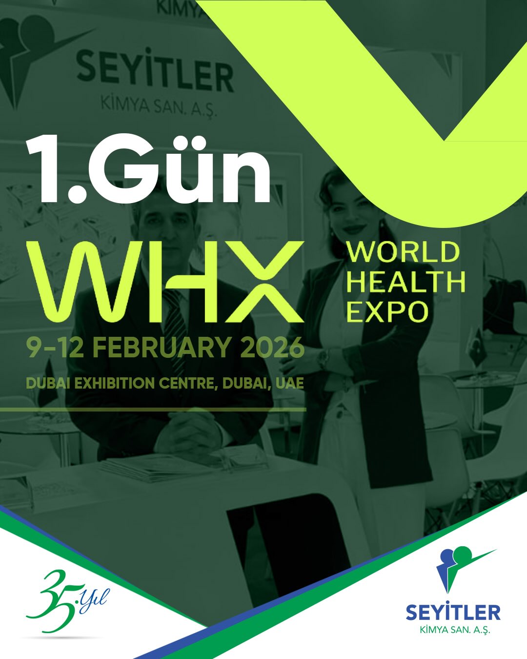 بدأ معرض WHX دبي 2026!